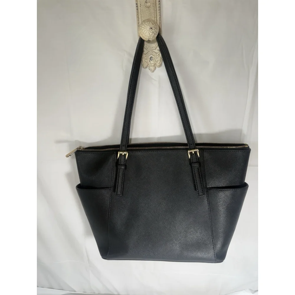 Michael Michael Kors Jet Set East West Top Zip Tote Black